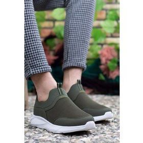 Riccon 0012102 Haki Beyaz Erkek Sneaker