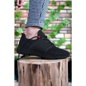 Riccon 0012105 Siyah Kırmızı Erkek Sneaker