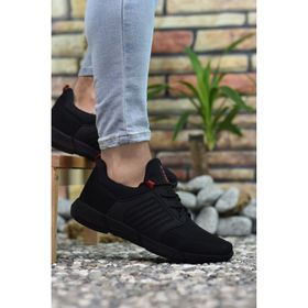 Riccon 0012105 Siyah Kırmızı Erkek Sneaker