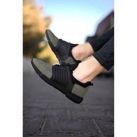 Riccon 0012105 Siyah Kırmızı Erkek Sneaker