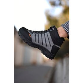 Riccon 0012116 Füme Içi Kürklü Erkek Bot