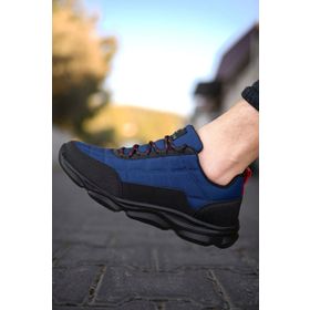 Riccon 00121310 Lacivert Kırmızı Erkek Sneaker