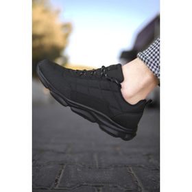 Riccon 00121310 Siyah Kırmızı Erkek Sneaker