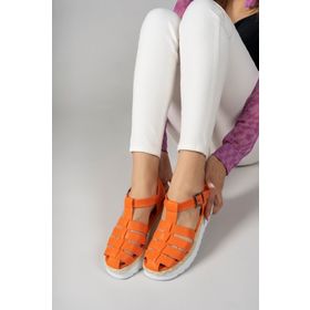 Riccon 00121404 LNRCNKLCZ1404 Beyaz Kadın Sandalet