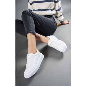 Riccon 0012148 Beyaz Kadın Sneaker