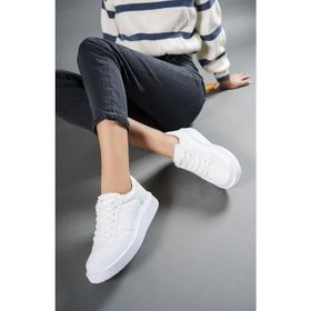 Riccon 0012148 Beyaz Kadın Sneaker