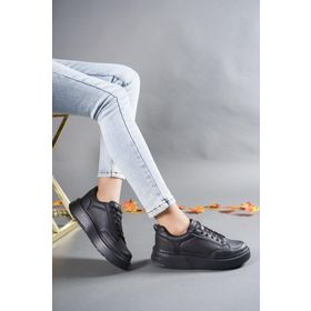 Riccon 0012148 Siyah Kadın Sneaker Ayakkabı