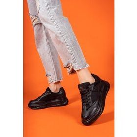 Riccon 0012153 Siyah Kadın Sneaker