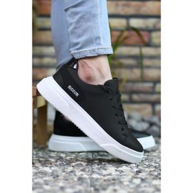 Riccon 0012166 Siyah Beyaz Erkek Sneaker