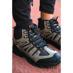 Riccon 00121680 Eregnaer Kum Siyah Erkek Trekking Bot