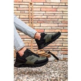 Riccon 00122021 Haki Siyah Erkek Sneaker