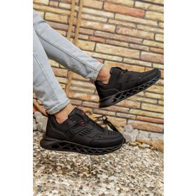 Riccon 00122021 Siyah Kırmızı Erkek Sneaker