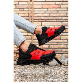 Riccon 00122021 Siyah Kırmızı Erkek Sneaker