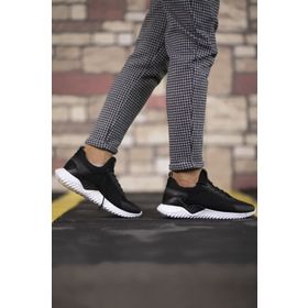 Riccon 00122044 Siyah Beyaz Unisex Sneaker