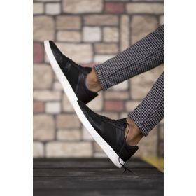 Riccon 0012219 Siyah Beyaz Unisex Sneaker