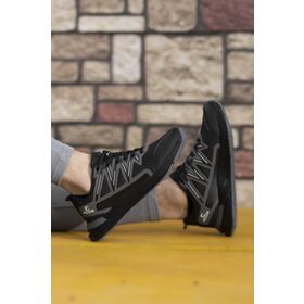 Riccon 0012301 Siyah Füme Erkek Sneaker