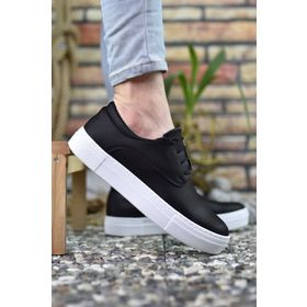Riccon 0012365 Siyah Beyaz Erkek Spor Ayakkabı