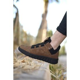 Riccon 0012383 Taba Siyah Sneaker Erkek Bot