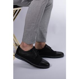 Riccon 0012397 Rugan Siyah Erkek Casual Ayakkabı