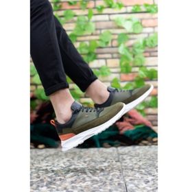 Riccon 0012420 Haki Turuncu Erkek Sneaker Ayakkabı
