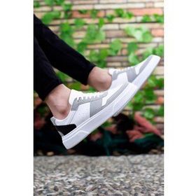 Riccon 0012447 Buz Siyah Erkek Sneaker