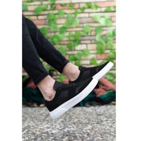 Riccon 0012447 Siyah Beyaz Erkek Sneaker