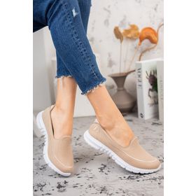 Riccon 0012801 Bej Kadın Sneaker