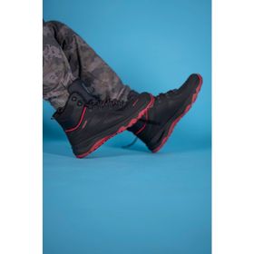 Riccon 00128020 Siyah Kırmızı 3D Rubber Unisex Trekking Bot