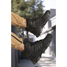 Riccon 00128055 Siyah Siyah 3D Rubber Unisex Trekking Bot