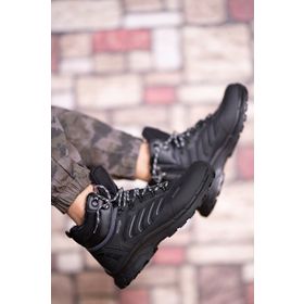Riccon 00128055 Siyah Siyah 3D Rubber Unisex Trekking Bot