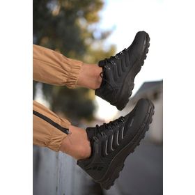 Riccon 00128060 Siyah Siyah 3D Rubber Unisex Trekking Ayakkabı