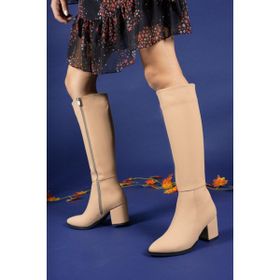 Riccon 0012816S Extra Mat Nude Kadın Çizme