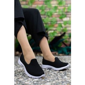 Riccon 0012901 LNRCNKD901 Siyah Beyaz Kadın Sneaker