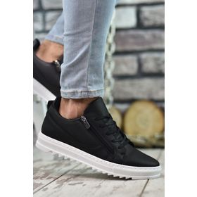 Riccon 0012961 Siyah Erkek Sneaker Ayakkabı