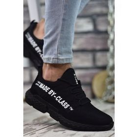 Riccon 0012SANTO Siyah Beyaz Erkek Sneaker