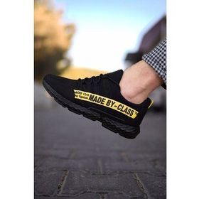 Riccon 0012SANTO Siyah Sarı Erkek Sneaker