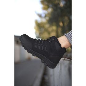Riccon 0012X6 Siyah Içi Kürklü Erkek Bot