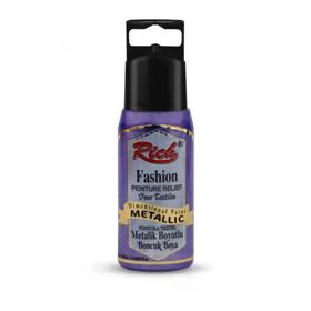 Rich 02401 Fashion Boyutlu 60 cc Metalik Mor Boncuk Boya