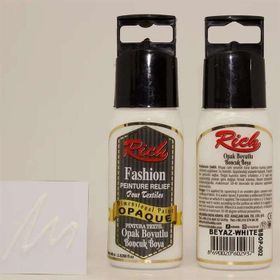 Rich 02625 Fashion Boyutlu 60 cc Opak Beyaz Boncuk Boya