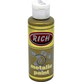 Rich 03986 120 cc Metalik Koyu Altın Akrilik Boya