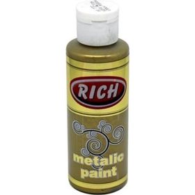 Rich 03986 120 cc Metalik Koyu Altın Akrilik Boya