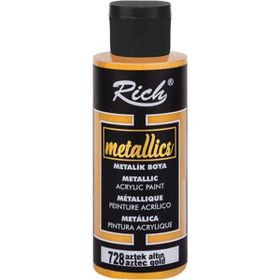 Rich 0728 120 cc Aztek Altın Metalik Akrilik Boya