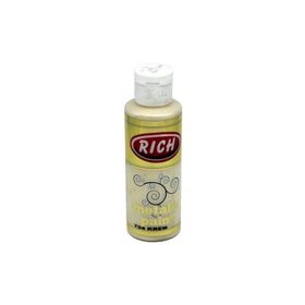 Rich 0734 120 CC Metalik Krem Akrilik Boya