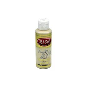 Rich 0734 120 CC Metalik Krem Akrilik Boya