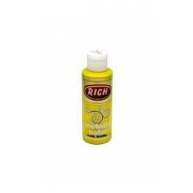 Rich 0742 Sarı 120cc Metalik Akrilik Boya