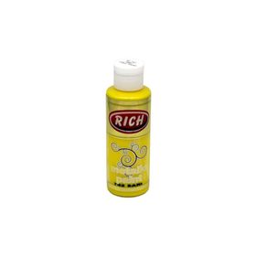 Rich 0742 Sarı 120cc Metalik Akrilik Boya
