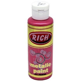 Rich 0761 Pembe 120 cc Metalik Akrilik Boya