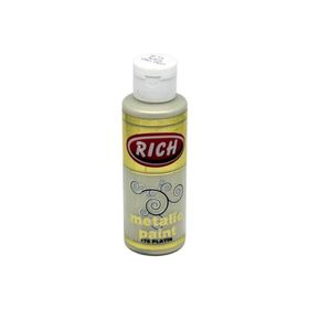 Rich 0776 Platin 130 cc Metalik Akrilik Boya