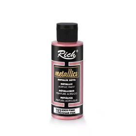 Rich 0782 120 cc Metalik Şeker Pembe Akrilik Boya