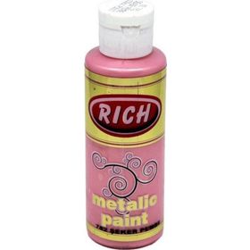 Rich 0782 120 cc Metalik Şeker Pembe Akrilik Boya